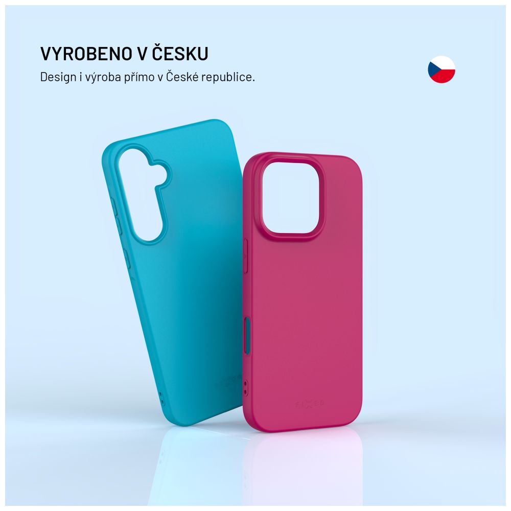 TPU gelový kryt FIXED ReStory pro Apple iPhone 13, modrý