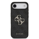 Guess PU 4G Metal Logo Zadní Kryt pro iPhone Air Grey