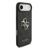 Guess PU 4G Metal Logo Zadní Kryt pro iPhone Air Grey