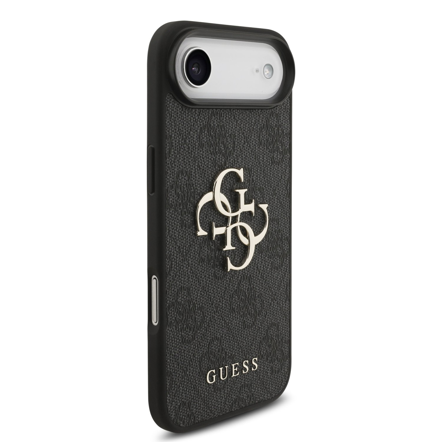 Guess PU 4G Metal Logo Zadní Kryt pro iPhone Air Grey