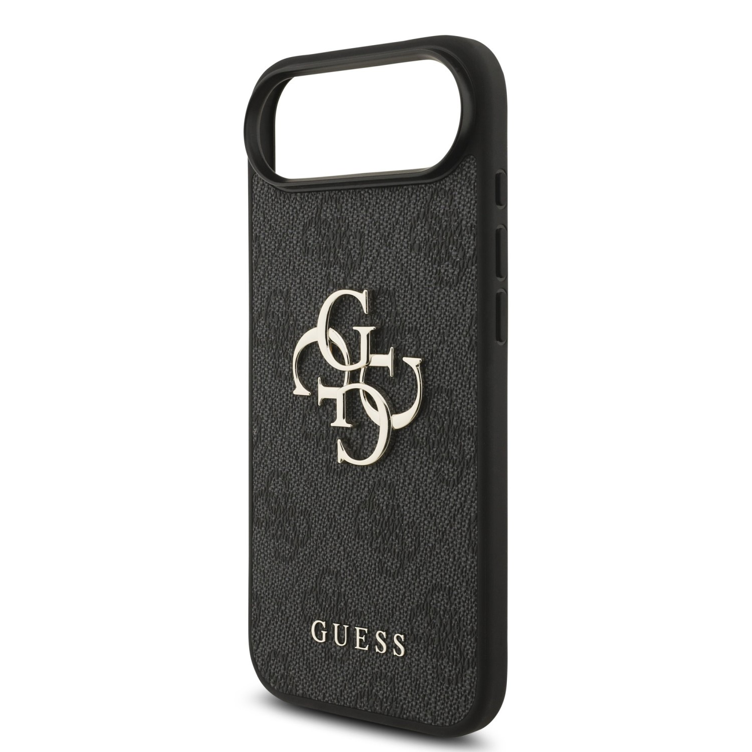 Guess PU 4G Metal Logo Zadní Kryt pro iPhone Air Grey