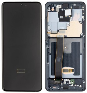 LCD + dotyková doska pre Samsung Galaxy S20 Ultra, cosmic black