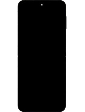 LCD display + dotyková doska + predný kryt pre Samsung Galaxy Z Flip 7 5G, black (Service Pack)