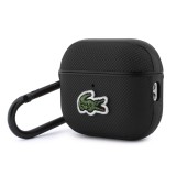 Lacoste Petit Pique Croc Logo Patch Pouzdro pro AirPods Pro 3 Black