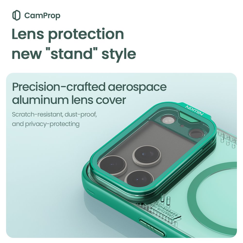 Nillkin Iceblade Prop Magnetic Kryt pro Apple iPhone 17 Pro Max Green