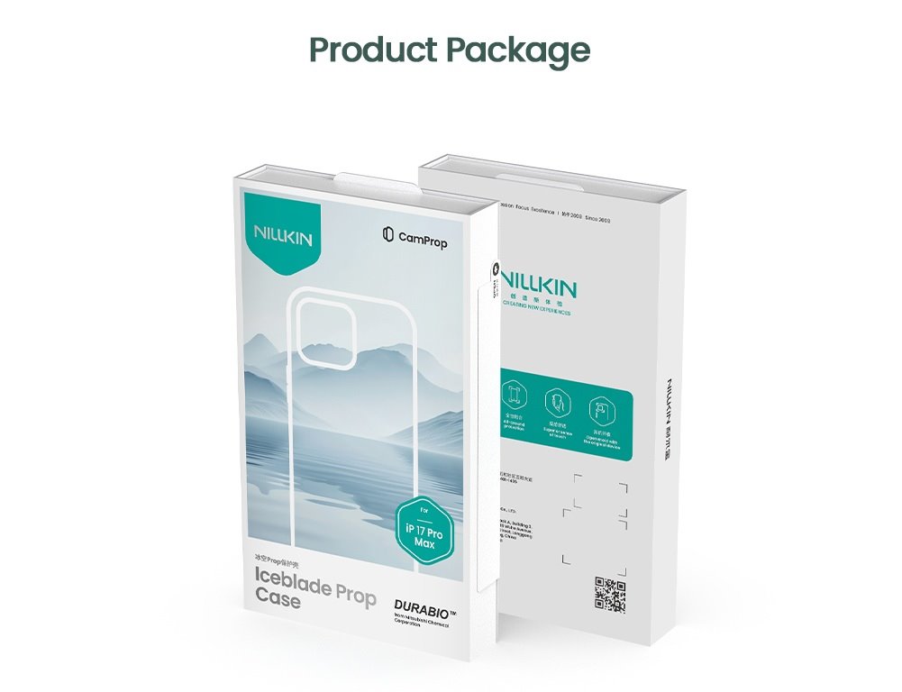 Nillkin Iceblade Prop Magnetic Kryt pro Apple iPhone 17 Pro Max Twilight Gray