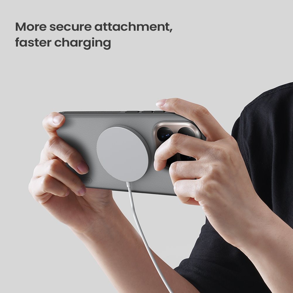 Nillkin Super Frosted PRO Magnetic Zadní Kryt pro Xiaomi 15T Pro Transparent Black