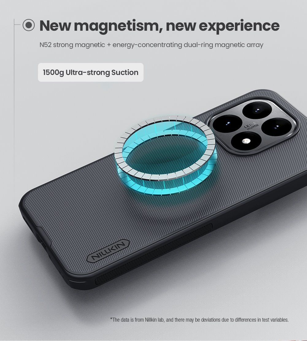 Nillkin Super Frosted PRO Magnetic Zadní Kryt pro Xiaomi 15T Black
