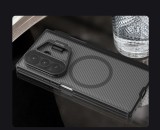 Nillkin CamShield Prop Magnetic Pen Slot Zadní Kryt pro Samsung Galaxy Z Fold 7 Transparent Black