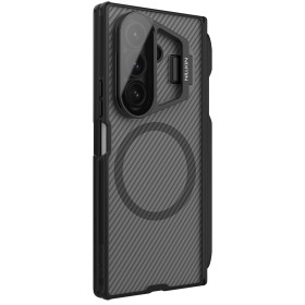 Zadný kryt Nillkin CamShield Prop Magnetic Pen Slot pre Samsung Galaxy Z Fold7, transparentná čierna