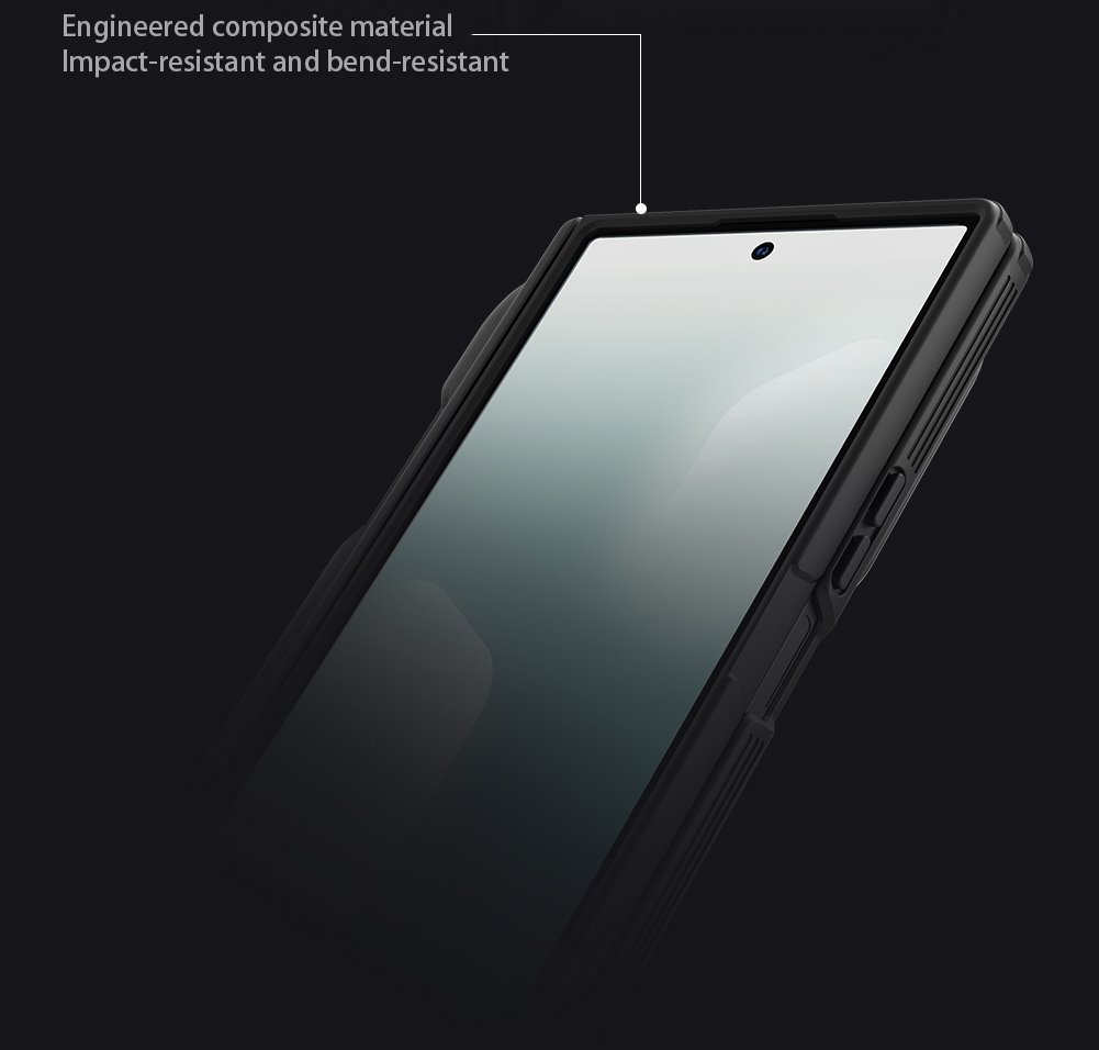 Nillkin CamShield Prop Magnetic Pen Slot Zadní Kryt pro Samsung Galaxy Z Fold 7 Black