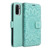 Flipové pouzdro MEZZO Book case pro Motorola Moto G56, mandala green