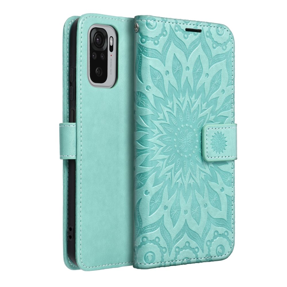 Flipové pouzdro MEZZO Book case pro Motorola Moto G06, mandala green