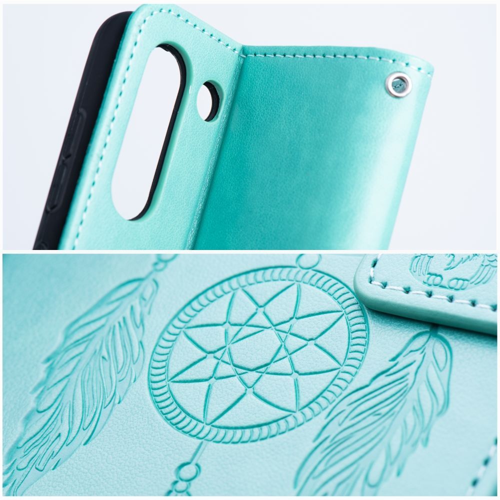 MEZZO Book case for MOTOROLA G56 dreamcatcher green