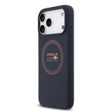 Red Bull Silicone Red Ring MagSafe Zadní Kryt pro iPhone 17 Pro Max Navy