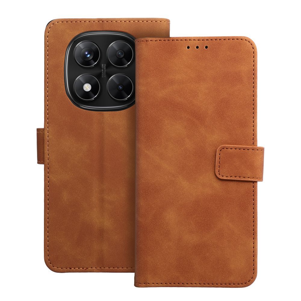 TENDER Book Case for XIAOMI Redmi Note 14 PRO 4G brown