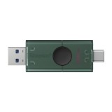 DataTraveler Duo G2 /128GB/USB 3.2/USB-A + USB-C zelená