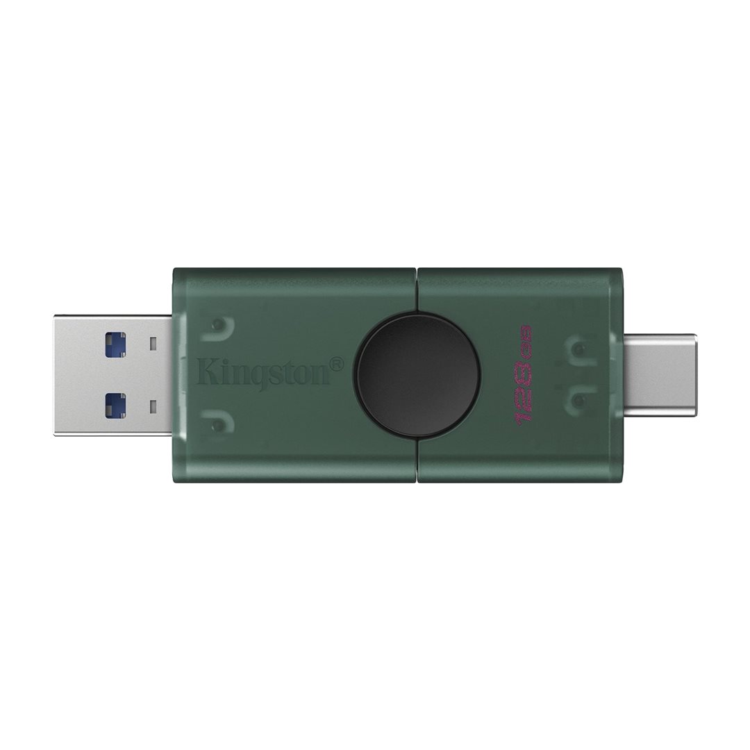 DataTraveler Duo G2 /128GB/USB 3.2/USB-A + USB-C zelená