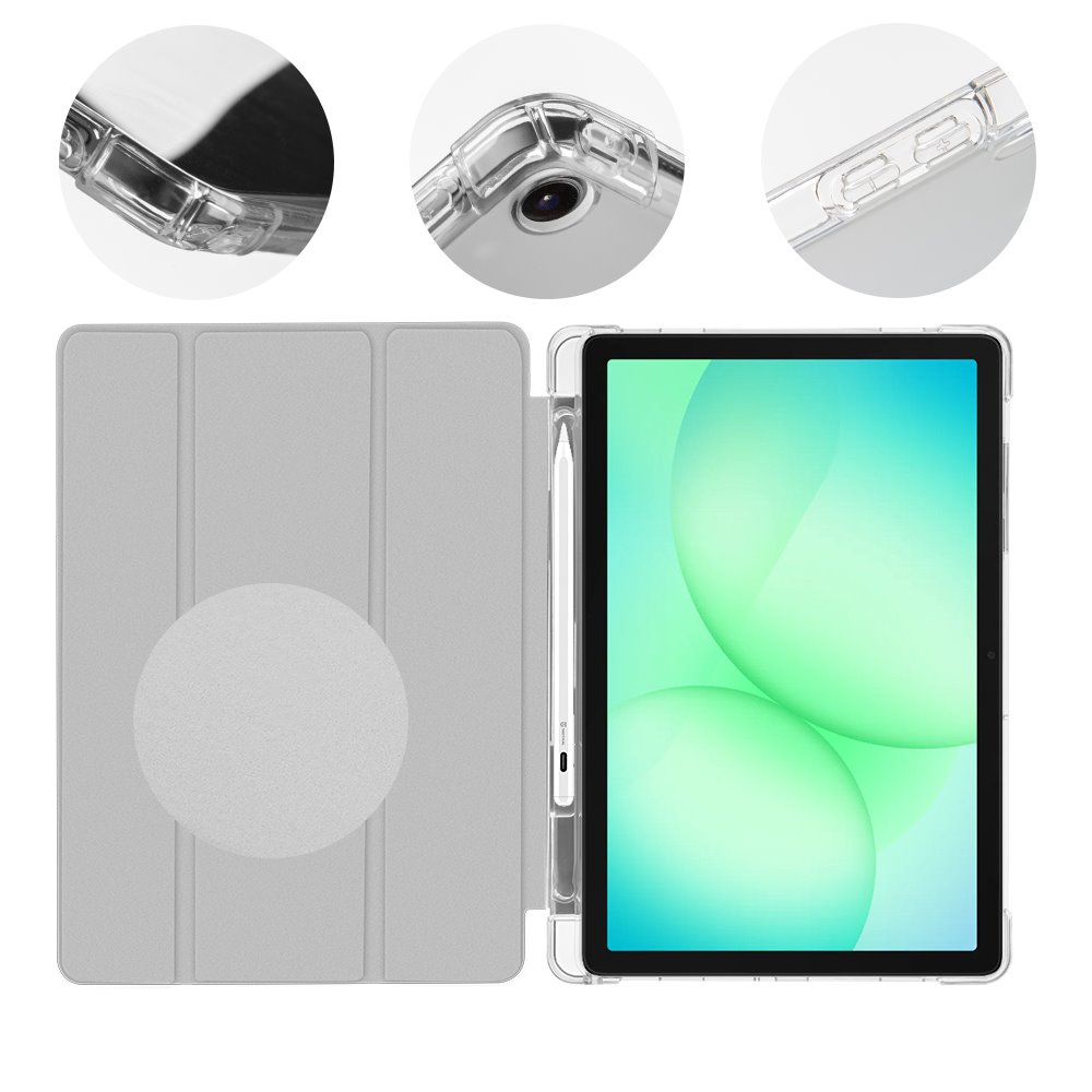OBAL:ME MistyTab Pouzdro pro Samsung Galaxy Tab A11+ Light Gray