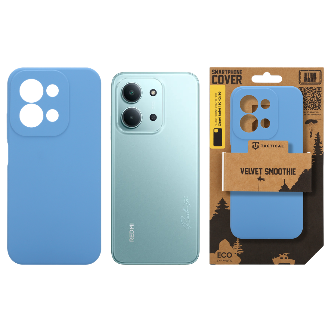 Tactical Velvet Smoothie Kryt pro Xiaomi Redmi 15C 4G/5G Avatar