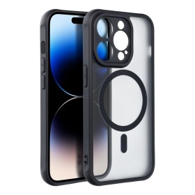 Zadný kryt FULL MATTE MAG COVER case compatible with MagSafe pre Xiaomi Redmi Note 15 Pro+ 5G, čierna