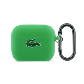 Lacoste Liquid Silicone Croc Logo Pouzdro pro AirPods Pro 3 Green