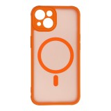 FULL MATTE MAG COVER case compatible with MagSafe for IPHONE 13 hermes orange