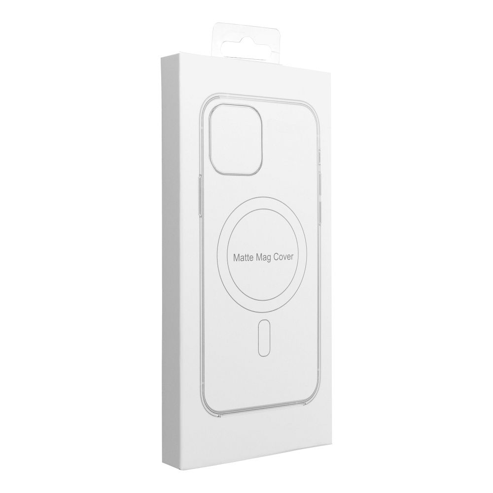 FULL MATTE MAG COVER case compatible with MagSafe for IPHONE 15 Pro blue