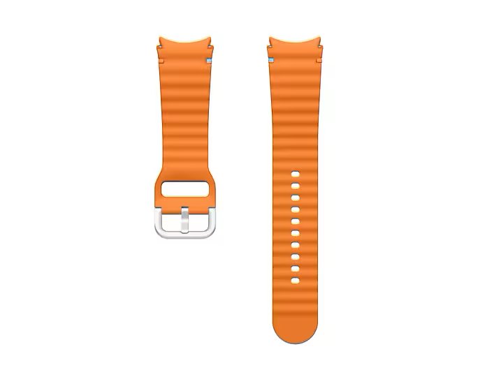 ET-SNL31LOE Samsung Galaxy Watch 4/4 Classic/5/5 Pro/6/6 Classic/7/FE Sportovní Řemínek M/L Orange