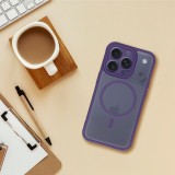 FULL MATTE MAG COVER case compatible with MagSafe for IPHONE 12 purple