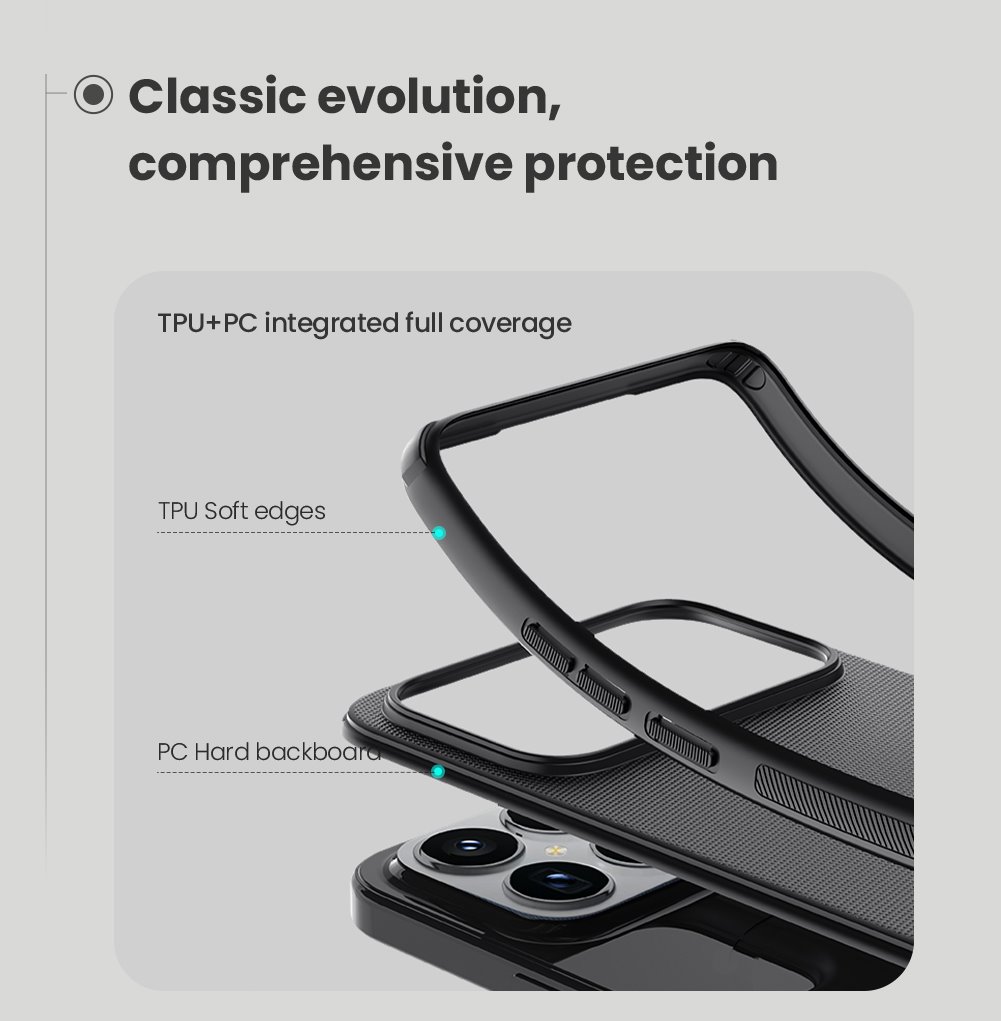 Nillkin Super Frosted PRO Zadní Kryt pro Poco F8 Ultra Black