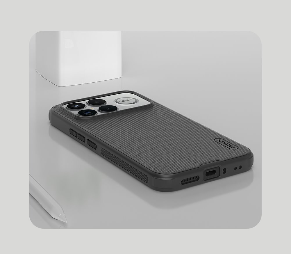 Nillkin Super Frosted PRO Zadní Kryt pro Poco F8 Ultra Black