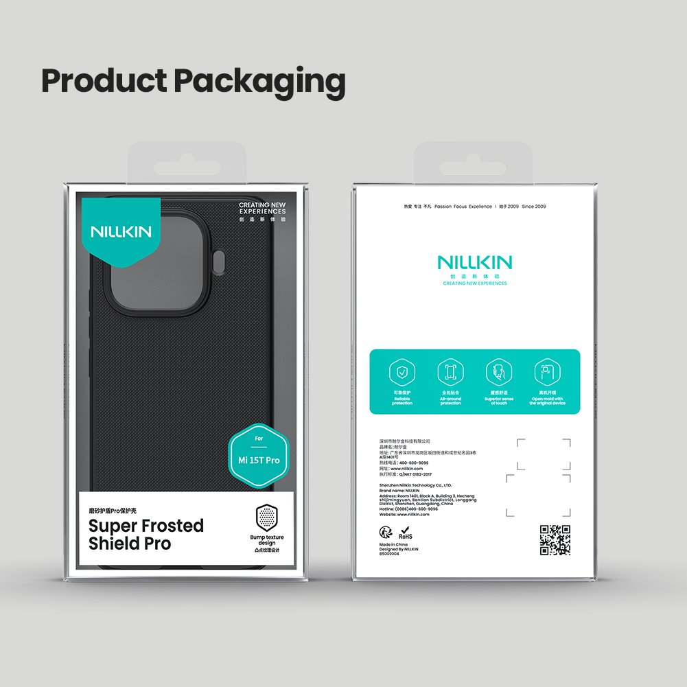 Nillkin Super Frosted PRO Zadní Kryt pro Xiaomi 15T Pro Black