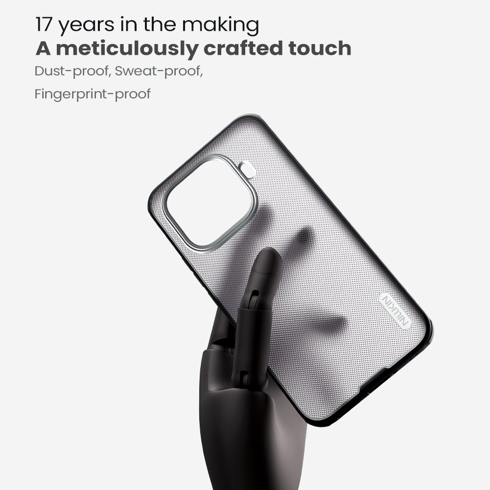 Nillkin Super Frosted PRO Zadní Kryt pro Xiaomi 15T Pro Transparent Black