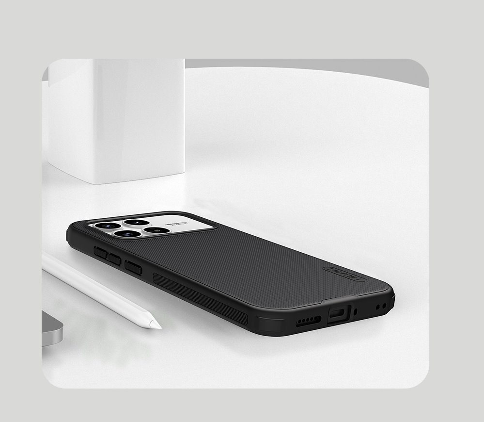 Nillkin Super Frosted PRO Magnetic Zadní Kryt pro Poco F8 Pro Black