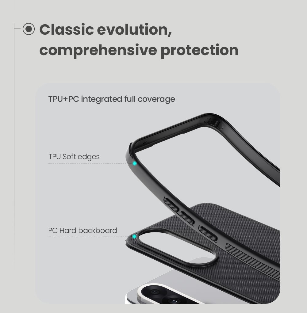 Nillkin Super Frosted PRO Magnetic OnePlus Nord 5 5G Black