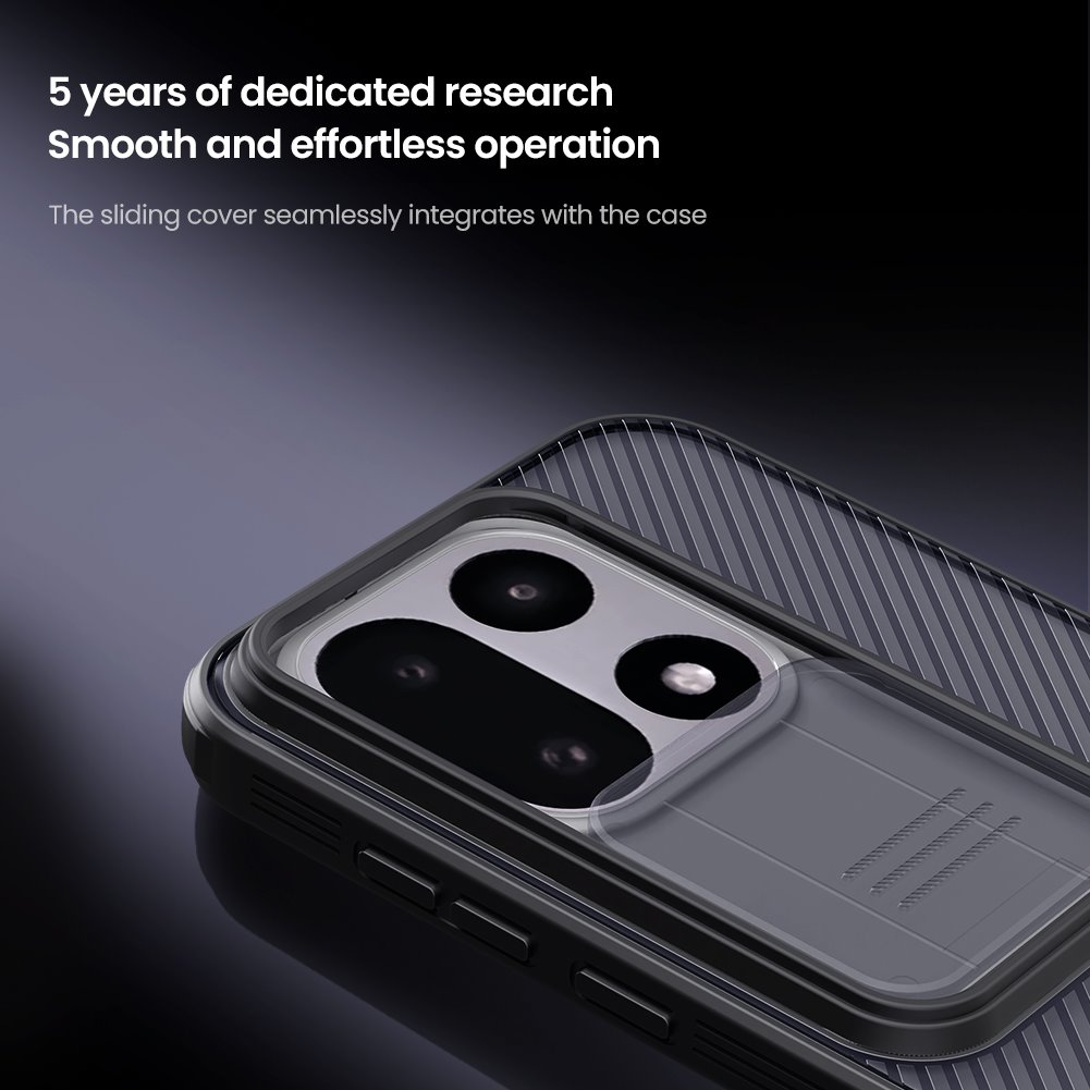 Nillkin CamShield PRO Zadní Kryt pro OnePlus 15 Transparent Black