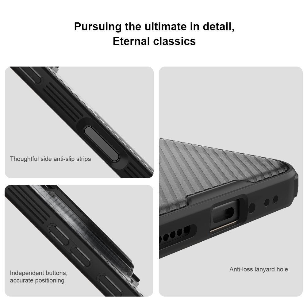 Nillkin CamShield Prop Magnetic Zadní Kryt pro Honor Magic 8 Pro Transparent Black