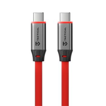 Kabel Tactical Fat Man 2.0 Cable USB-C/USB-C 1m, červená