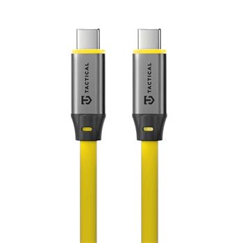 Kabel Tactical Fat Man 2.0 Cable USB-C/USB-C 1m, žlutá