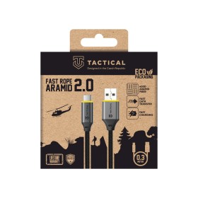 Tactical Fast Rope Aramid 2.0 Cable USB-A/USB-C 0.3m