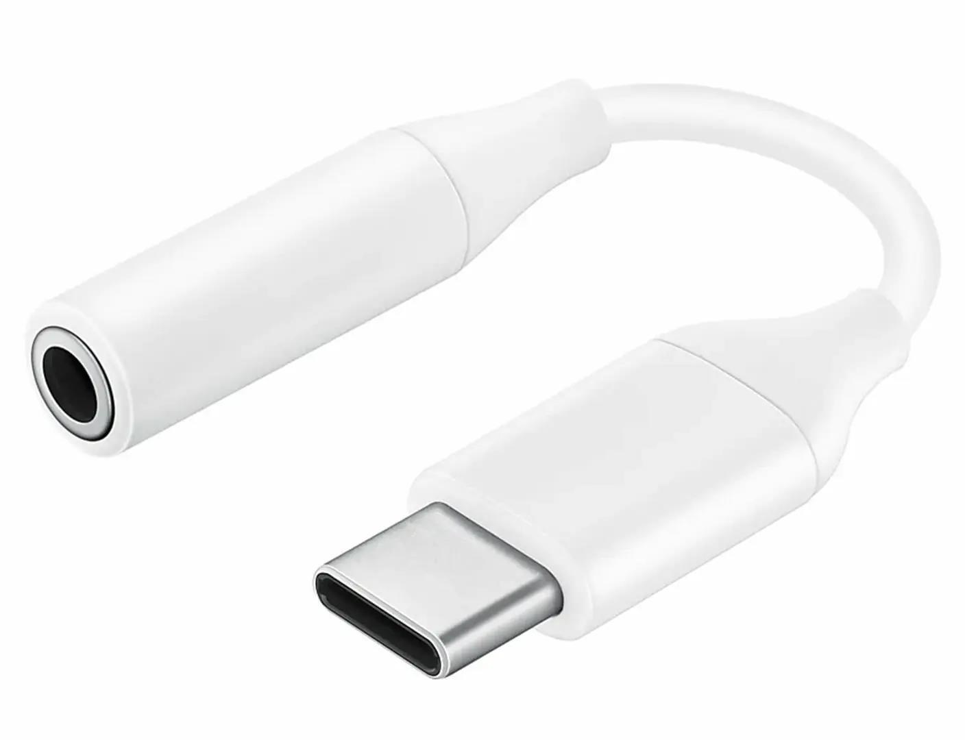 Adapter Samsung EE-UC10JUWEG USB-C/3,mm jack bílá