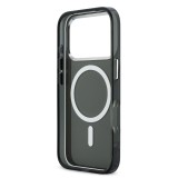 Karl Lagerfeld IML K&CH Heads Logo MagSafe Zadní Kryt pro iPhone 17 Pro Black