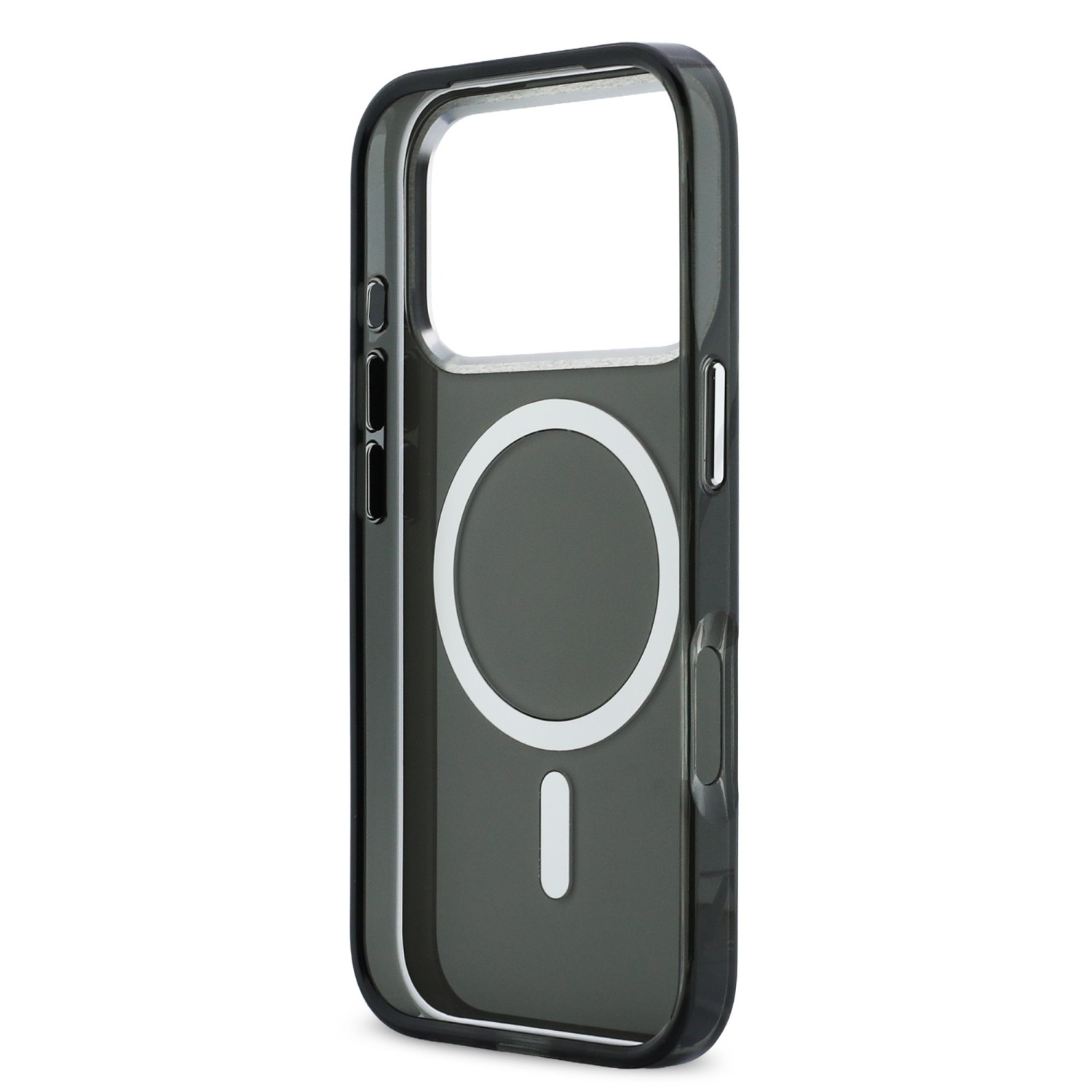 Karl Lagerfeld IML K&CH Heads Logo MagSafe Zadní Kryt pro iPhone 17 Pro Black