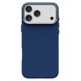 Pouzdro Case KEVLAR compatible with MagSafe pro Apple iPhone 17, modrá