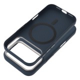 Pouzdro Case KEVLAR compatible with MagSafe pro Apple iPhone 17, modrá