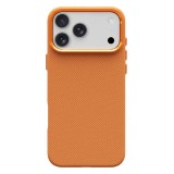 Pouzdro Case KEVLAR compatible with MagSafe pro Samsung Galaxy S26 Ultra, oranžová