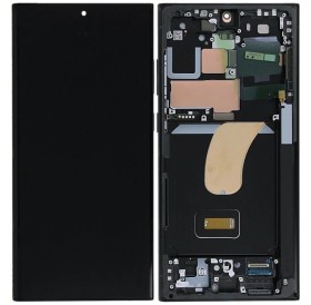 LCD display + Dotyk + Přední Kryt pro Samsung S928B Galaxy S24 Ultra Black
