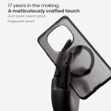 Nillkin Super Frosted PRO Magnetic Zadní Kryt pro Xiaomi Redmi Note 15 Pro+ 5G Transparent Black