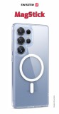 Silikonové pouzdro Swissten Clear Jelly MagStick pro Samsung Galaxy S26 Ultra, transparentní